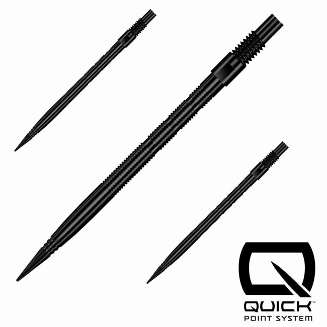 HARROWS Micro Grip Quick Points - Black